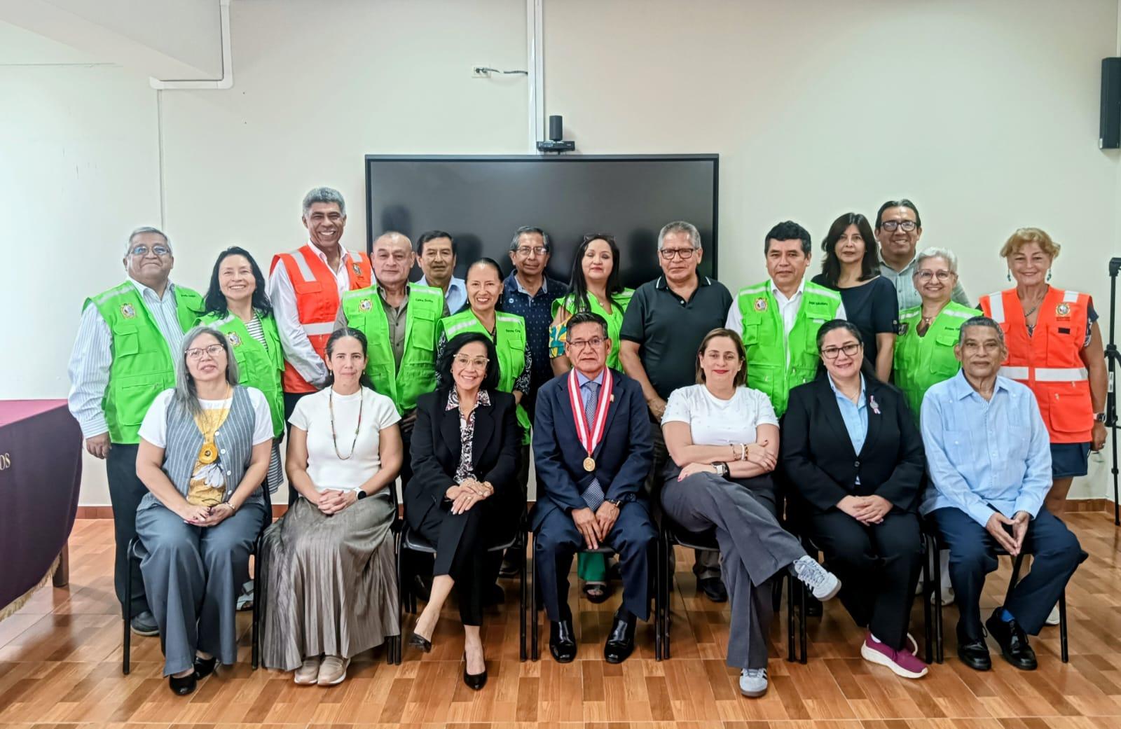 Pasantía con especialistas extranjeros en Gestión de Riesgo se realizó en la Facultad de Educación
