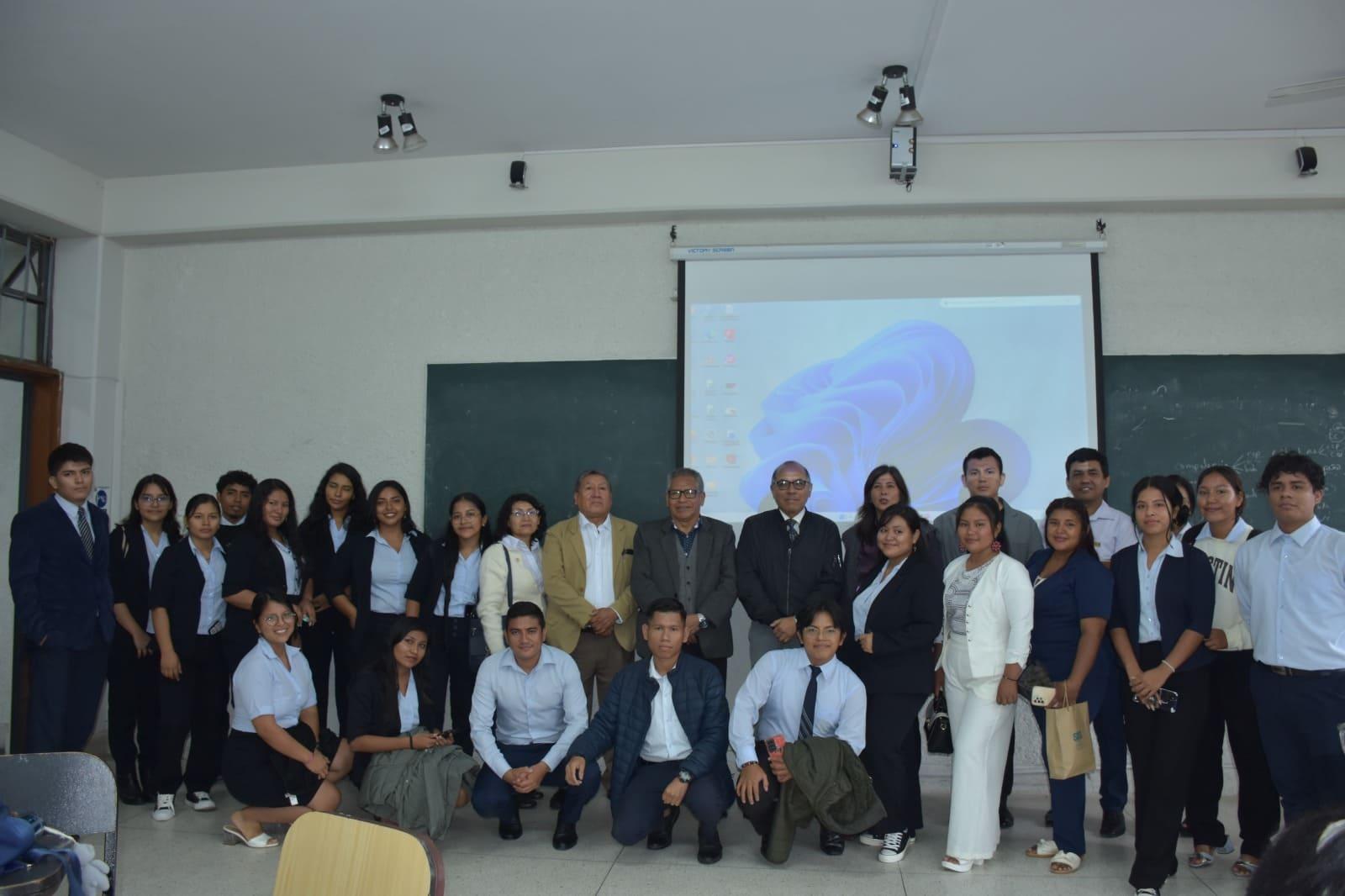 Docentes y estudiantes de la Universidad Nacional de Ucayali cumplieron pasantía académica